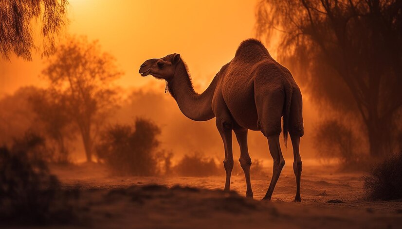 An image illustration of hump day Geico commercial