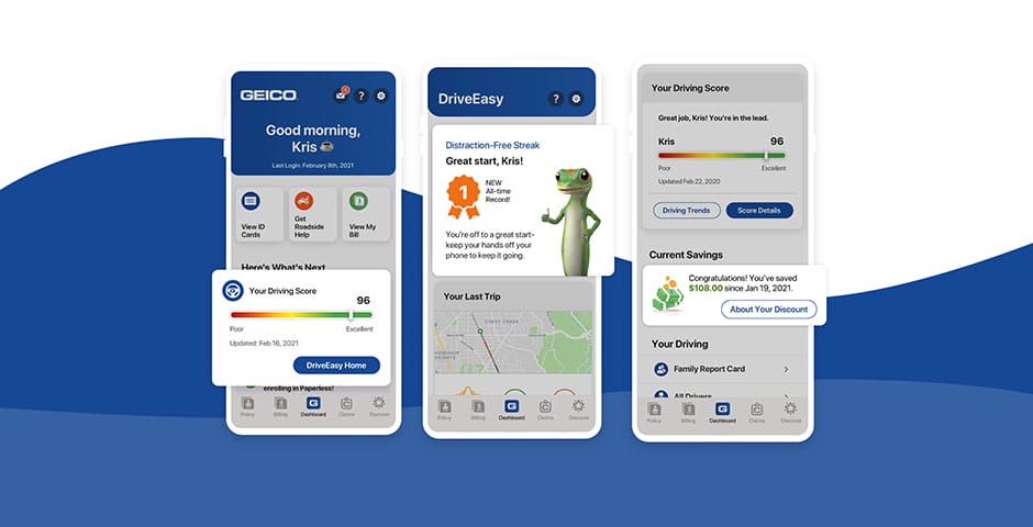 An image illustration of GEICO App